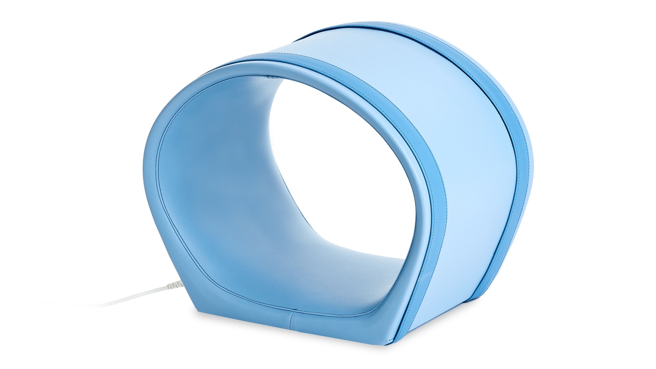 Applicateur de magnétothérapie A3S rond avec fond plat assurant l'action de la magnétothérapie par impulsions 3D sur les parties du corps.